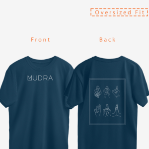 Mudra Essence | Oversized Unisex Half Sleeve T-shirt